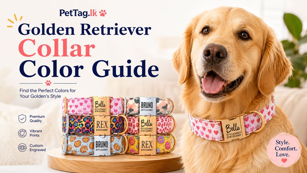 How to Choose the Perfect Color Palette for Your Golden Retriever's Custom Collar